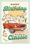 True Classic Birthday Card