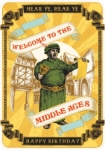 Birthday Middle Ages Greeting Card