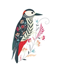 Woodpecker Blank Card