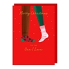 One I Love Christmas Card Christmas