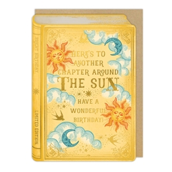 Around The Sun Birthday Card 