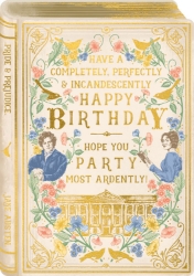 Pride and Prejudice Storybook Birthday Card