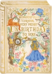 Birthday Alice In Wonderland Greeting Card