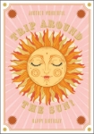 Sun Birthday Card 