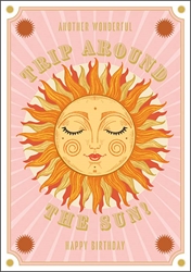 Sun Birthday Card 
