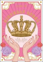 Crown Birthday Card 