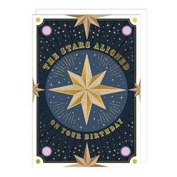 Stars Aligned Birthday Card 