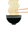 Ramen Noodles Blank Card