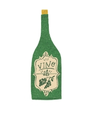 Wine Bottle Blank Card