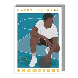 Champion Birthday Card 
