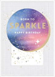Sparkle Birthday Card 