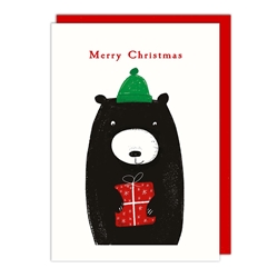 Bear Present Christmas Boxed Cards Christmas