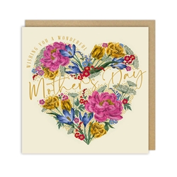 Heart Wonderful Mothers Day Card 