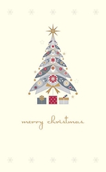 Merry Christmas Tree Christmas Card 