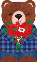 Bear Valentines Day Card 