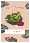 Frog Prince Valentine's Day Card