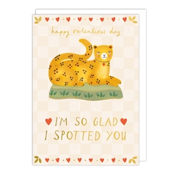 Spotted You Valentines Day Card 