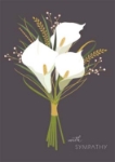 Lily Sympathy Card 