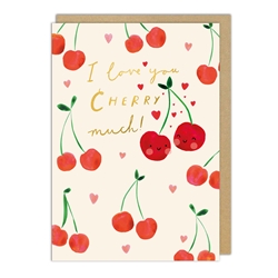 Cherry Much Love Card 