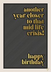 Midlife Crisis Birthday Card 
