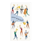 Music Money Wallet Birthday Card 