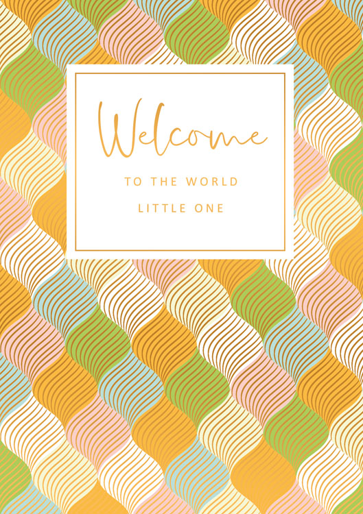 Welcome to the World Little One Baby Card