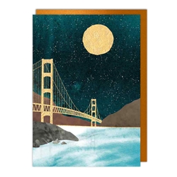 Bridge Moon Blank Card 