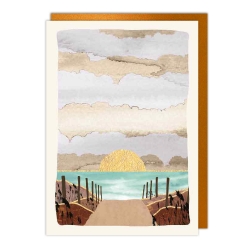 Path sun Blank Card 