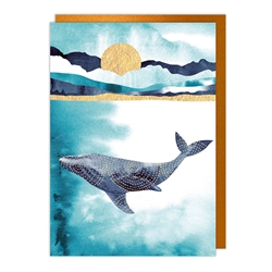 Whale Blank Card 