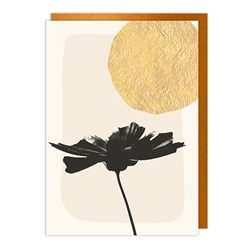 Single Flower Blank Card 