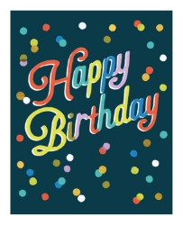 Text Script Birthday Card