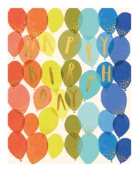 Hearts Birthday Card