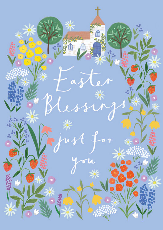 Blessings Easter Card