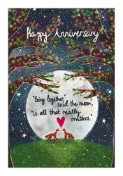 Being Together Anniversary Card