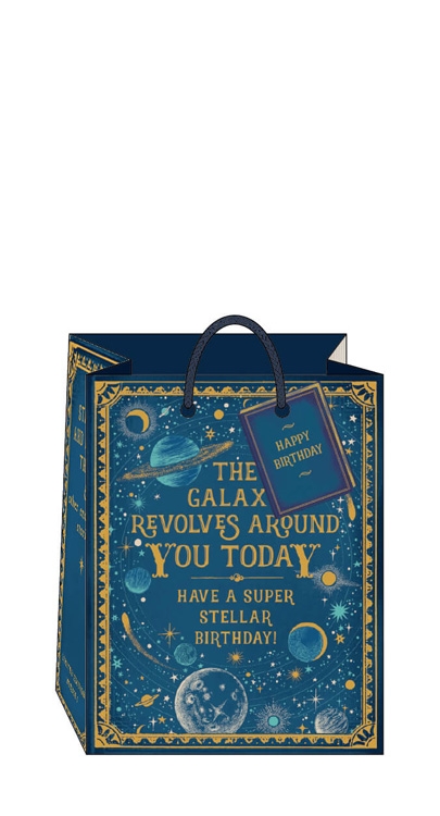Galaxy Book Medium Gift Bag