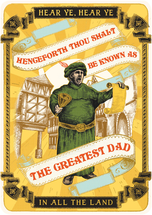 Greatest Dad Father's Day Card