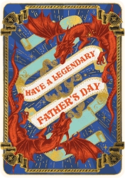 Legendary Fathers Day Card