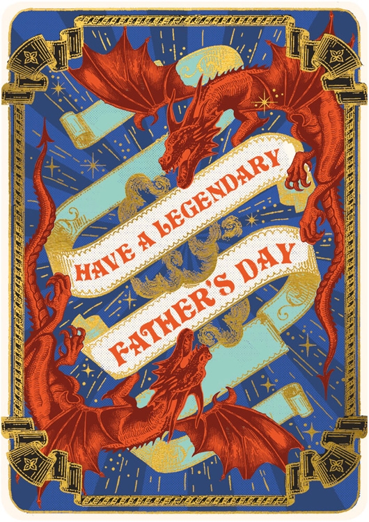 Legendary Father's Day Card
