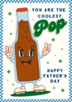 Cool Pop Father's Day Card