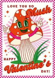 Love So Mush Valentines Day Card