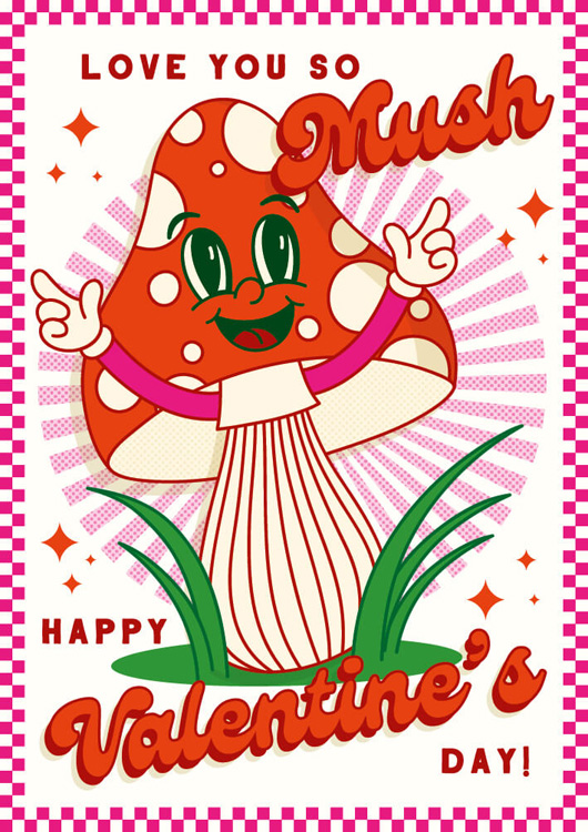 Love So Mush Valentine's Day Card