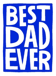 Best Dad Ever Fathers Day Card