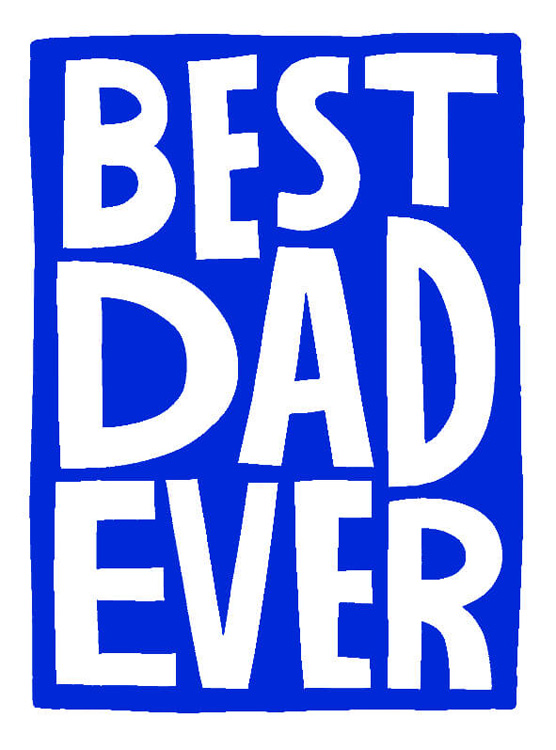 Best Dad Ever Father's Day Card