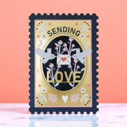 Diecut Letter Love Card
