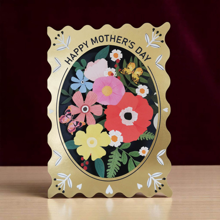 Diecut Frame Mother's Day Card