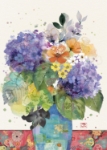 Hydrangeas Blank Card