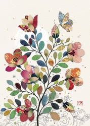 Exotic Bush Blank Card