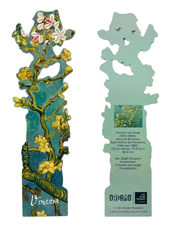 Van Gogh Almond Blossom Quill Bookmark