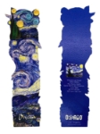 Van Gogh Star Night Quill Bookmark