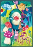 Trifold Mushrooms Birthday Card